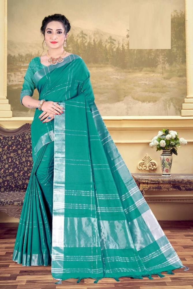 Madhav Fancy Casual Daily Wear Cotton Saree Collection
